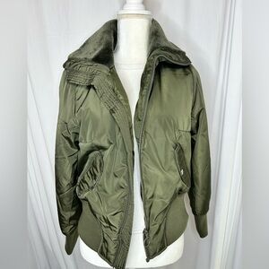 Fashion Nova Khaki Green Jacket